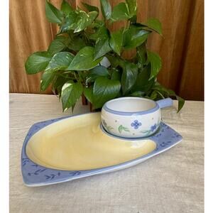 Rare Pfaltzgraft Soup Bowl and Plate Set